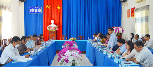 Ban Dân tộc tỉnh An Giang giám sát công tác thực hiện chính sách dân tộc tại huyện Tịnh Biên