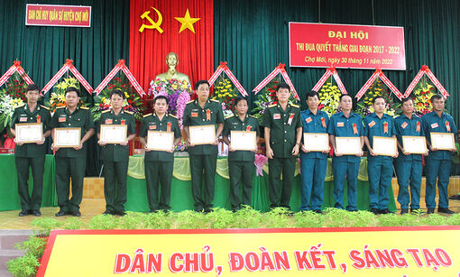 Đại hội thi đua quyết thắng huyện Chợ Mới giai đoạn 2017-2022