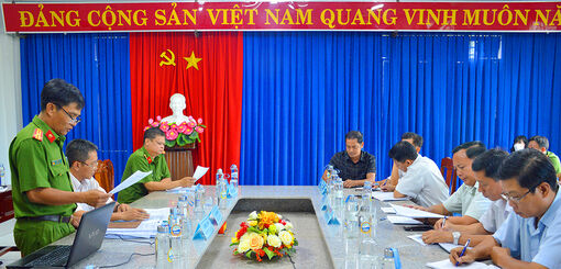 Kiểm tra công tác phòng cháy chữa cháy và cứu nạn cứu hộ tại huyện Tịnh Biên