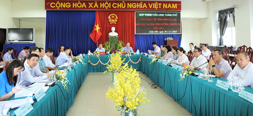 TP. Châu Đốc thực hiện đạt và vượt 14/14 chỉ tiêu năm 2022