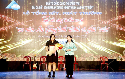 Tổng kết, trao giải Cuộc thi sáng tác bài ca cổ “190 năm An Giang hình thành và phát triển”