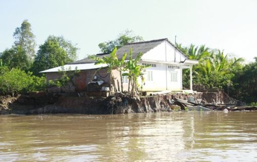 Vĩnh Long: Sạt lở nghiêm trọng, ước thiệt hại 35 tỷ đồng