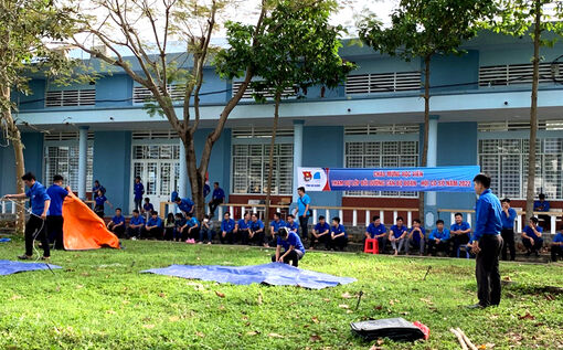 Tỉnh đoàn An Giang bế giảng lớp bồi dưỡng cán bộ đoàn - hội cơ sở năm 2022