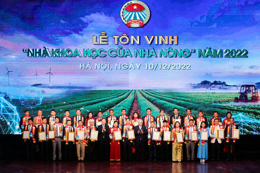 Tôn vinh 62 "Nhà khoa học của nhà nông"