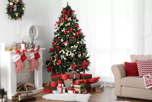 Cách trang trí cây thông Noel tại nhà đơn giản, ấn tượng