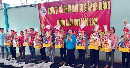 An Giang chăm lo Tết cho đoàn viên, người lao động