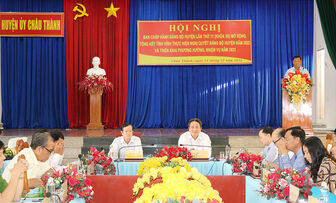 Đảng bộ huyện Châu Thành đề ra nhiều giải pháp thực hiện nhiệm vụ chính trị năm 2023