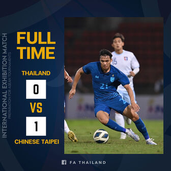 Tuyển Thái Lan bất ngờ để thua trước AFF Cup 2022