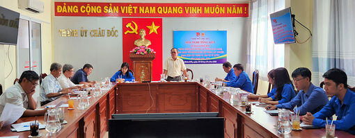 TP. Châu Đốc tăng cường bồi dưỡng lý tưởng cách mạng, đồng hành với thanh niên