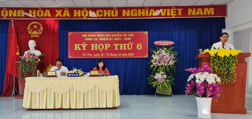 Tri Tôn thực hiện đạt và vượt 16/16 chỉ tiêu Nghị quyết HĐND huyện năm 2022