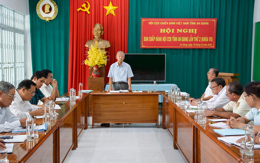 Cựu chiến binh An Giang đóng góp tích cực vào đời sống xã hội
