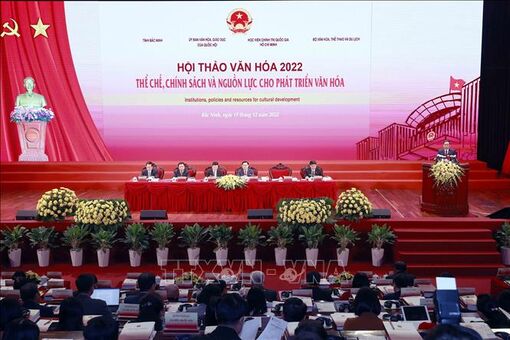 Khai mạc trọng thể, Hội thảo Văn hóa 2022