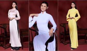 Hoa hậu Việt Nam 2022: Top 35 khoe sắc trong bộ ảnh áo dài