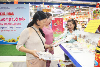 An Giang quảng bá sản phẩm tiêu biểu tại “Phiên chợ hàng Việt cuối tuần”