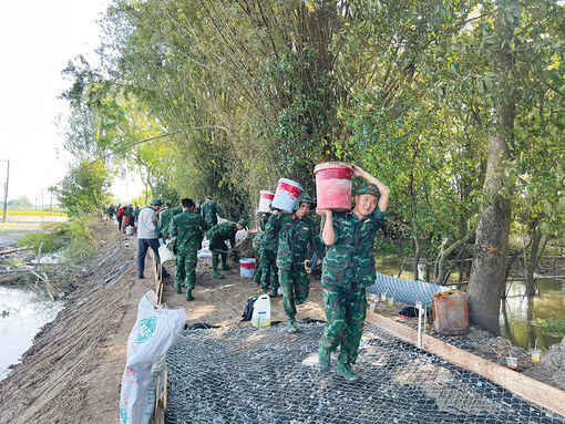Biên giới vào xuân