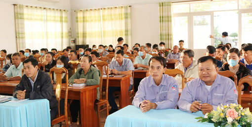 Ban Tuyên giáo Huyện ủy Châu Thành quán triệt Nghị quyết Hội nghị lần thứ 6 Ban Chấp hành Trung ương Đảng (khóa XIII)