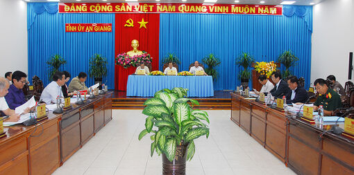 Hội nghị Ban Thường vụ Tỉnh ủy An Giang giữa tháng 12/2022 cho ý kiến nhiều nội dung quan trọng