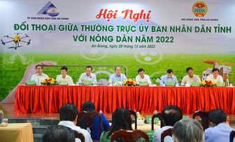 Thường trực UBND tỉnh An Giang đối thoại với nông dân năm 2022