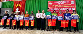 Thêm 55 căn nhà Đại đoàn kết cho người nghèo huyện Tri Tôn