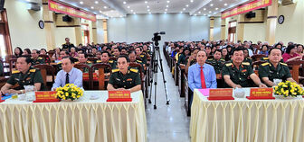 Ban Chỉ huy Quân sự TP. Châu Đốc gặp mặt kỷ niệm Ngày thành lập Quân đội nhân dân Việt Nam