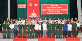An Giang họp mặt kỷ niệm 78 năm ngày thành lập Quân đội nhân dân Việt Nam