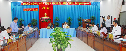 Ban Chỉ đạo phòng, chống tham nhũng, tiêu cực tỉnh An Giang họp phiên thứ 2