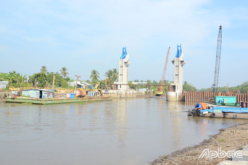 Tiền Giang: Cống Rạch Gầm, Phú Phong sẵn sàng phục vụ công tác ngăn mặn, trữ ngọt