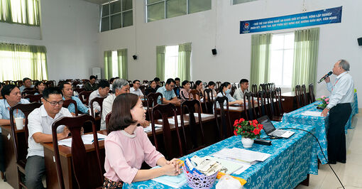 Trường Cao đẳng Nghề An Giang tổ chức lớp tập huấn xây dựng chương trình đào tạo (trình độ sơ cấp)