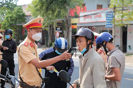 Xử lý 601 trường hợp vi phạm trật tự an toàn giao thông đường bộ