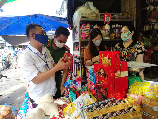 Chợ thí điểm bảo đảm an toàn thực phẩm