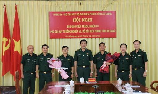 Thượng tá Nguyễn Hồng Khiêm giữ chức vụ Phó Chỉ huy trưởng Bộ đội Biên phòng An Giang
