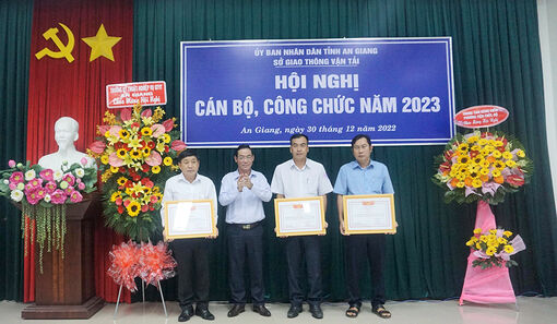 Sở Giao thông vận tải An Giang hội nghị cán bộ, công chức năm 2023