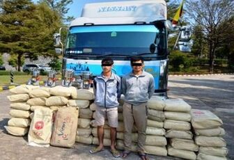 Cảnh sát Myanmar thu giữ 1,35 tấn ma túy dạng caffeine