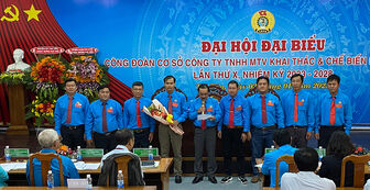 Đại hội điểm công đoàn cơ sở của huyện Tri Tôn