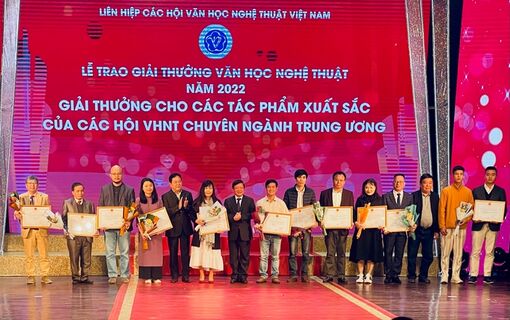 Trao Giải thưởng văn học, nghệ thuật năm 2022