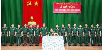 Bộ Chỉ huy Bộ đội Biên phòng An Giang phát động phong trào thi đua quyết thắng năm 2023