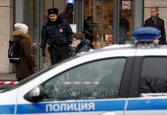 Sơ tán hai trung tâm thương mại ở thủ đô Moskva do bị đe dọa đánh bom