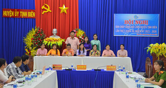 Nâng cao chất lượng hoạt động Hội Liên hiệp Phụ nữ huyện Tịnh Biên