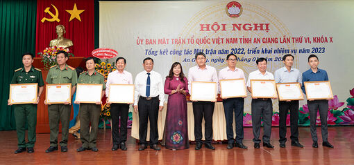 An Giang phát huy vai trò Mặt trận Tổ quốc tập hợp và vận động nhân dân