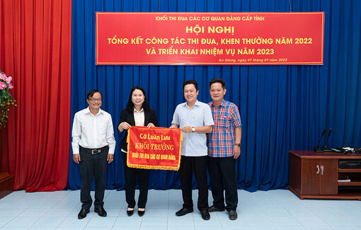 Khối Thi đua các cơ quan Đảng tỉnh An Giang tổng kết công tác thi đua, khen thưởng năm 2022
