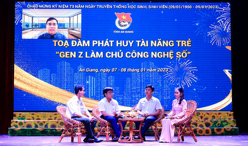 Tỉnh đoàn An Giang tổ chức mít-tinh kỷ niệm 73 năm Ngày truyền thống học sinh, sinh viên