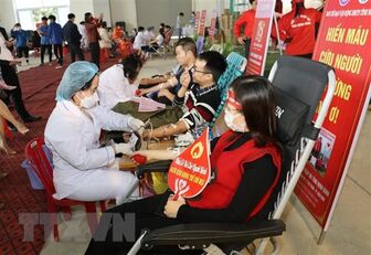 Nhiều địa phương hưởng ứng ngày hội hiến máu 'Chủ nhật Đỏ'