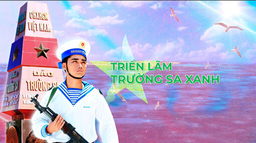 Triển lãm trực tuyến “Trường Sa xanh”