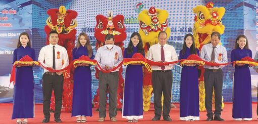 Châu Phú phát triển hạ tầng giao thông, thu hút đầu tư