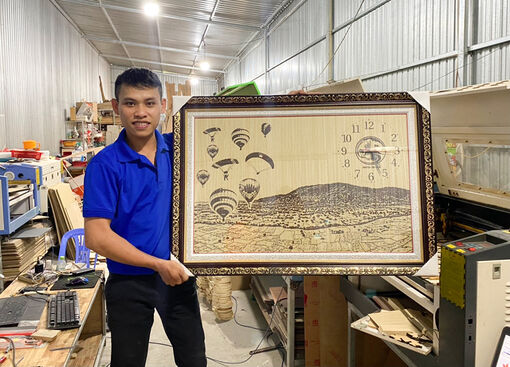 Tranh Tết vào vụ