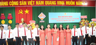 Bà Trần Thị Thanh Hường tái đắc cử chức danh Chủ tịch Công đoàn cơ sở Công ty Cổ phần Xây lắp An Giang