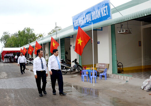 Khánh thành, bàn giao 25 căn nhà Đại đoàn kết ở xã Đa Phước