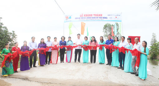 Khánh thành cầu An Yên 1 – Út Khoa trị 490 triệu đồng