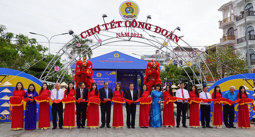 An Giang khai mạc “Chợ Tết công đoàn” năm 2023