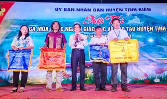 Bế mạc Hội thi ca múa nhạc ngành giáo dục đào tạo huyện Tịnh Biên năm học 2022-2023